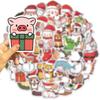 50 Cute Christmas Animal Doodle Stickers Personalize Your Guitar Notebook And Luggage With Waterproof Decals
