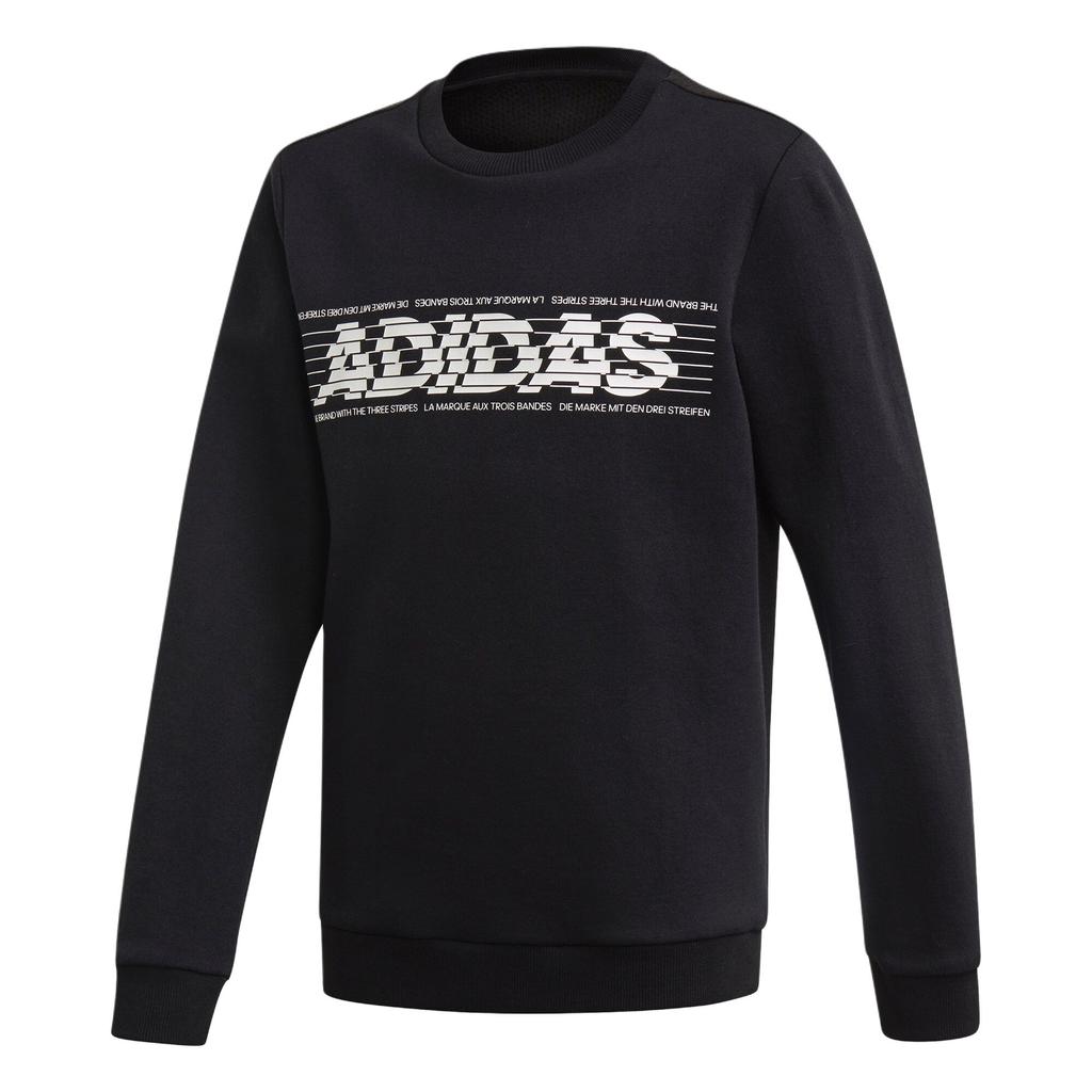 Adidas Sweatshirt Black Teenagers ED6503