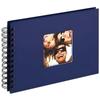Album photo - walther - fun bleu - 40 pages - 17x23 cm - vinyle