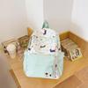 Schoolbag New High-value Girl Japanese Ins Leopard Print Fresh and Sweet Wind Backpack Student Lightweight Large-capacity Backpack