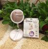 Bestselling Portable LED Light Double-Sided Folding Makeup Mirror with Magnifying Fill Light and Convenient Stand-Up Design
