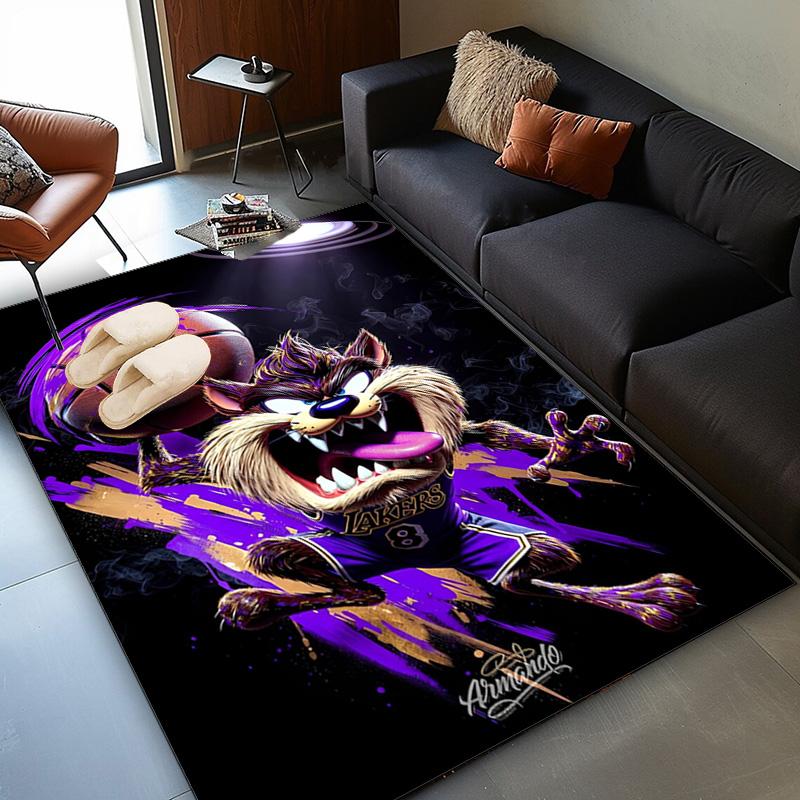 Tazmanian Devil's Fury Area Rug Suitable for Indoor And Outdoor,Carpets for Kitchens, Homes, Offices, Living Rooms,Home Decor,Christmas Gift
