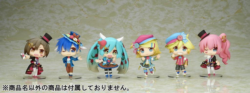 Emu Toys Hatsune Miku Piapro Characters Trading Mini Figure Series Luka Each Height Approximately 100mm Painted Complete Figure EM49077 KAITO/Megurine