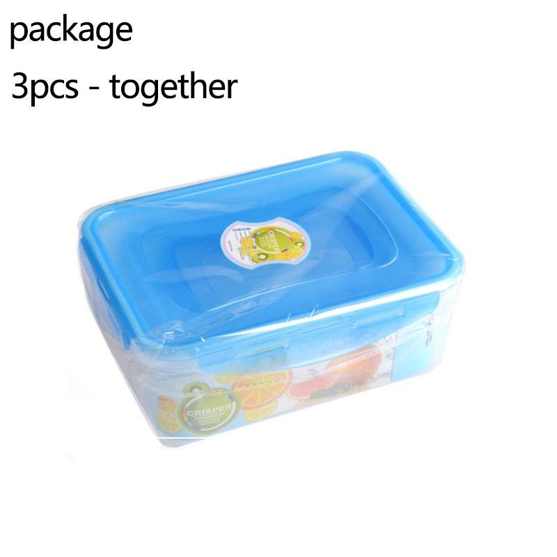 3 Stück/Los Küchenbehälter Soße Lebensmittelbox Frischobst Snacks Aufbewahrung Gesunde Plastikbox Lunchbox