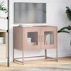 Pink TV Stand 68 X 39 X 60.5 Cm Cold Rolled Steel