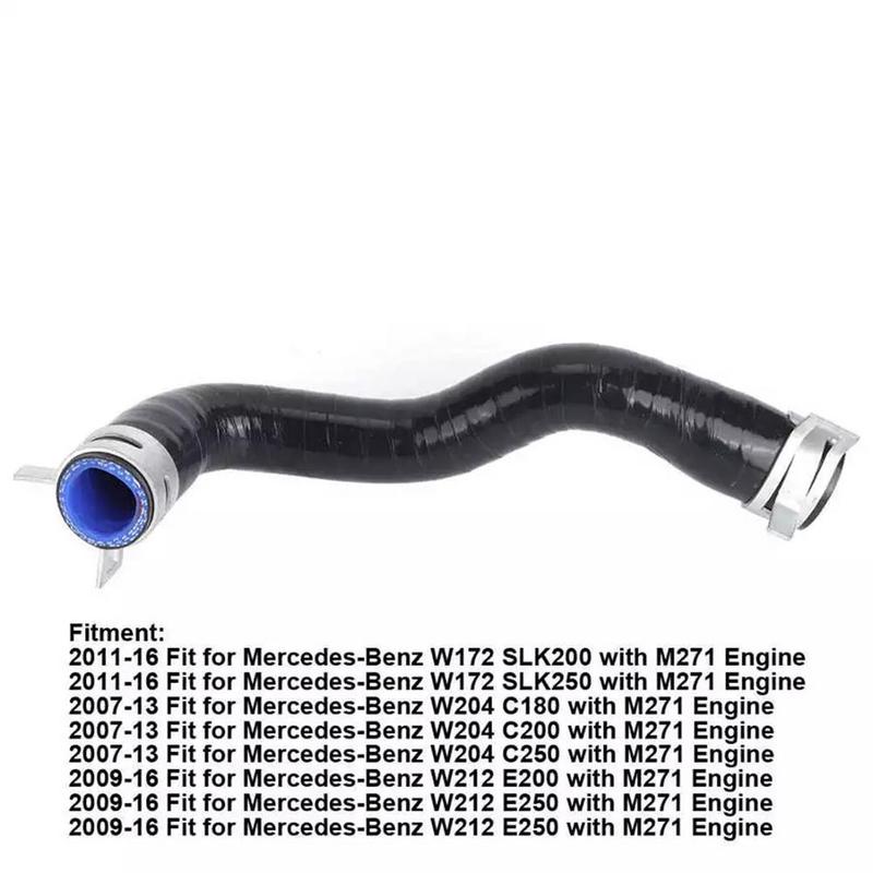 Turbo Intake Repair Hose Pipe Kit Rubber For Mercedes-Benz M271 W204 W207 W212 CGI C250 C200 E200 E250 SLK250 2711801819