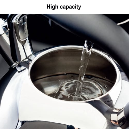 Whistling Tea Kettle, 304 Stainless Steel Whistling Teapot, Fast Heating & Large Capacity Water Kettle with Ergonomic Handle for Home, Kitchen, and Of