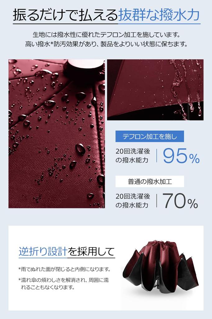Extra Large Folding Umbrella with 12 Ribs and Reverse Automatic Perfect for Rain or UV Storage Pouch Perfect for the Rainy Season and Heavy Perfect