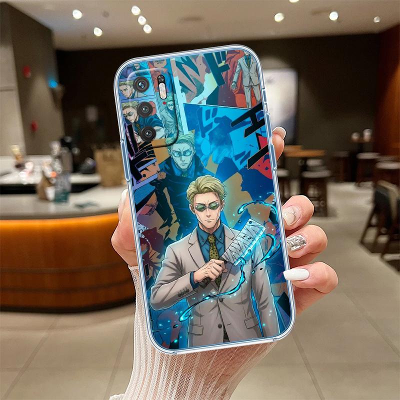 NH27 G-Gojo S-Satoru Transparent Phone Case for Samsung Galaxy A04 A04S A14 A23 A34 A54 M23 M33 M52 M53