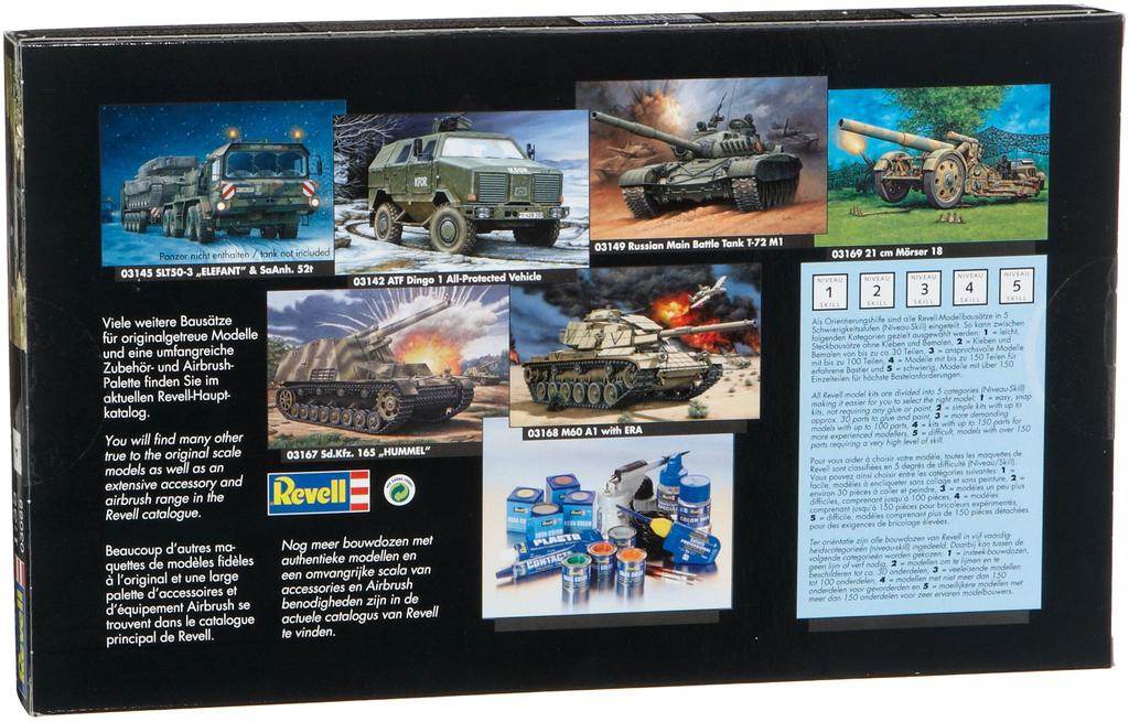 German Revell LKW Light Vehicle 03069 Plastic Model 1/35 "Wolf"