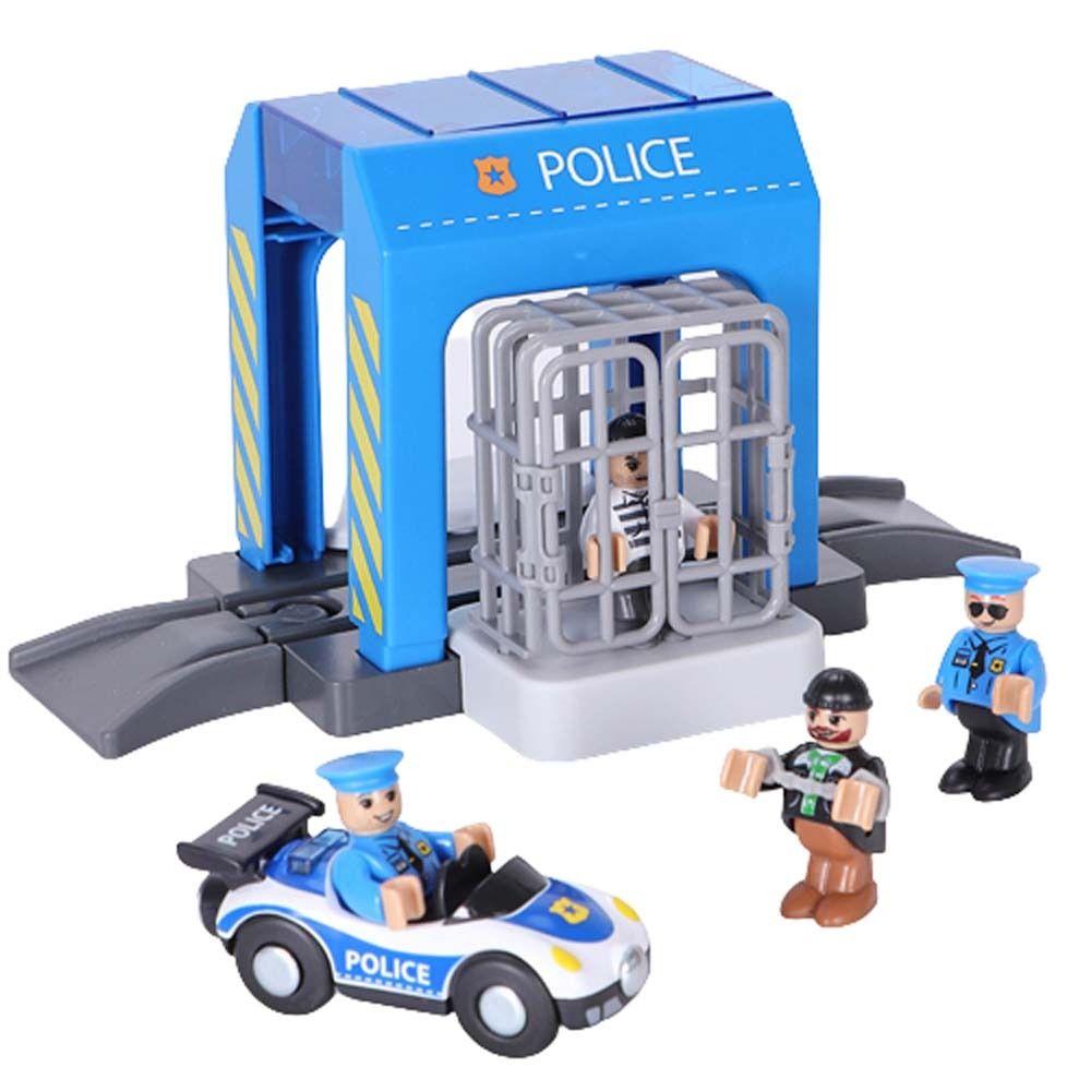 Car Wash Room Police Station Car Wash Room Simulation Plastic Toy Set  Children Gift