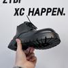 2024 New Martin Boots Men's Tooling Boots Men's Short Boots Platform Big Head Derby Shoes 23009-A
