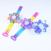 Luminous Rainbow Wristband Rotating Bubble Pop Fidget Spinner Kids Toy Sensory Anti-stress Toys