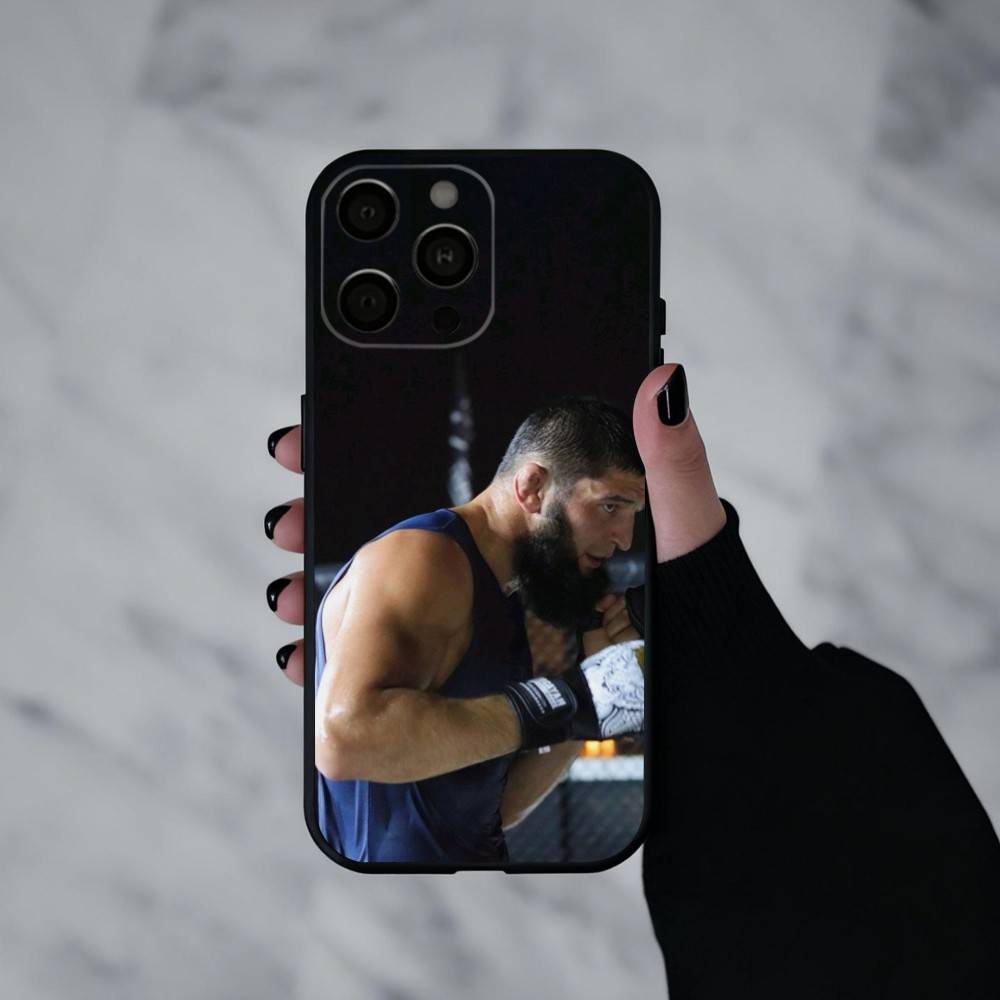 K-Khamzat C-Chimaev-v Чехол для телефона Силиконовый Мягкий Для IPhone 17pro 16 15 14 13 12 11 X XR Plus Pro Max Plus iPhone15plus
