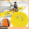 8cm D-Ring-Flicken D-Ring-Pad Runde Form SUP D-Ring-Flicken Salzwasserbeständig D-Ring PVC-Flicken für Surfbrett Paddleboard