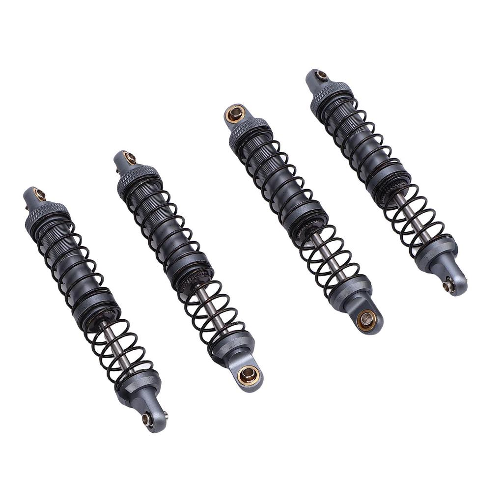 4 Pack Metal RC Car  s High Strength 90mm RC Car Shocks for 1Celsius10 Scale   with 8 Spare Springs