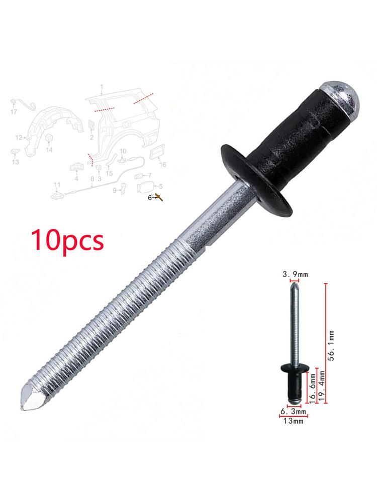 Blind Rivet Fuel Lid Blind Rivet Metal.Aluminum Rivet Black Steel Mandrel