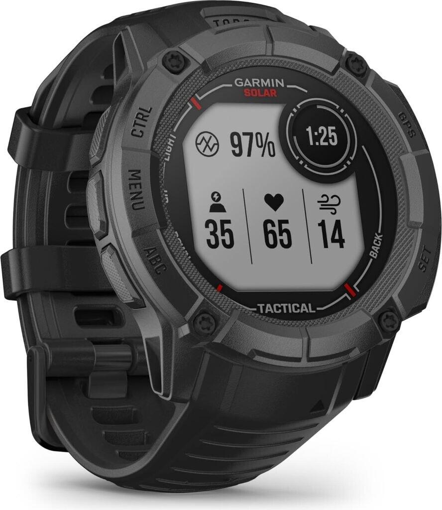 Garmin Instinct 2 2X Solar Tactical Edition Schwarz