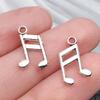 Vintage Music Instrument Charms Alloy Pendant DIY Bracelet Necklace Keychain Craft Jewelry Supplies