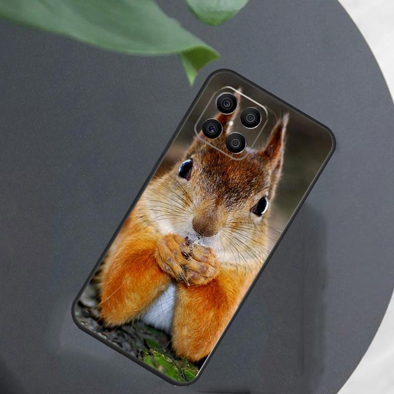 Squirrel Case For Honor Magic 8 7 5 6 Pro Cover For Honor 200 400 Lite 50 70 90 X8a X8b X9a X9b X9c