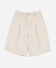 Iseuteuseobiseusyab Work Cotton Bermuda Pants - Beige