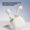 EDIFIER Wireless Bluetooth Earphones, Semi In-Ear Style, 32-Hour Long Battery Life, Bluetooth 5.4, White