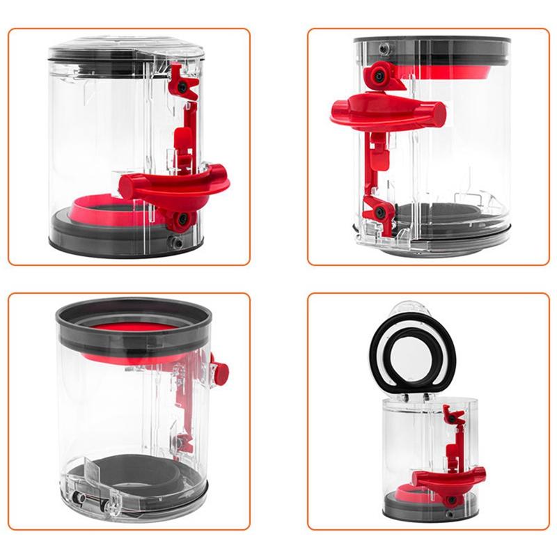 Для пылесоса Dyson V10 Slim V12 Digital Slim пылесборник ведро и верхнее фиксированное — фото 2