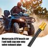 Dirt Bike Benzindeckel Motorrad Benzintankdeckel Entlüftungszubehör Ventil Entlüfter Ersatz für Motocross Tägliches Dirt Pit Bike ATV Off