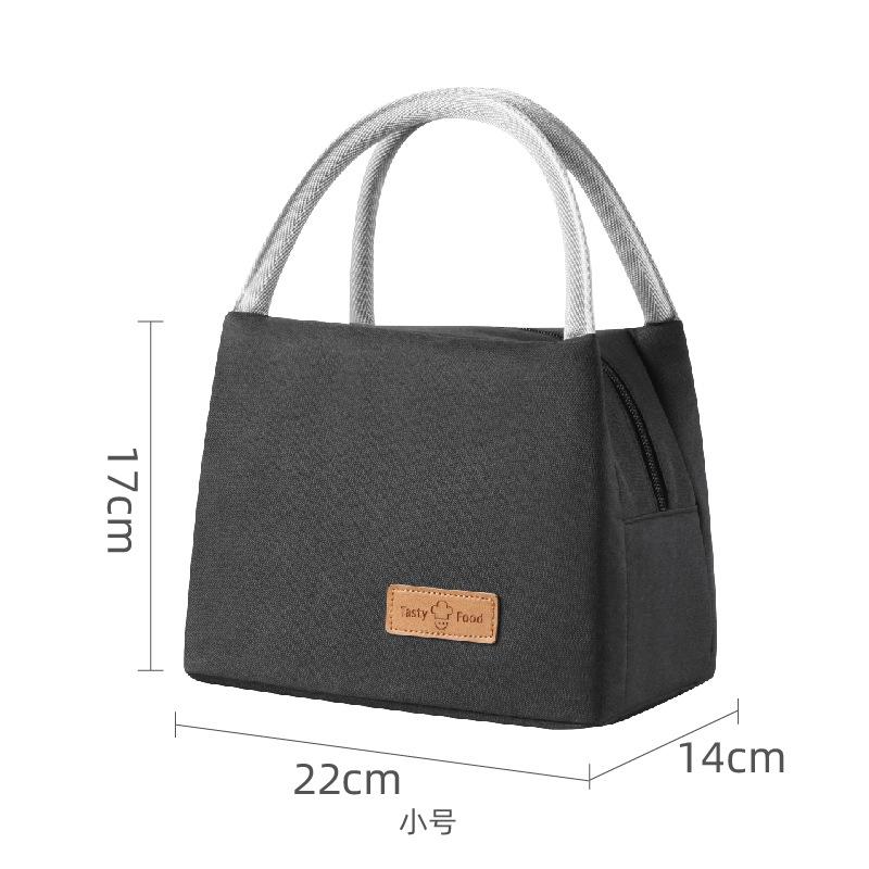 Small Lunch Cooler Bag for Women Men Leakproof Food Carrier Work Lunch Bags Thermal Keeps Cold & Heat Insulated Tote with Zipper