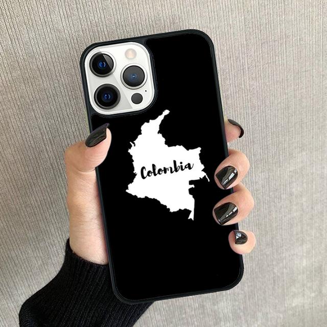 Kolumbien Flagge Handyhülle Für iPhone 17 Air 16 15 14 plus 11 12 13 Pro max Weiche Stoßfänger Hülle Cover coque