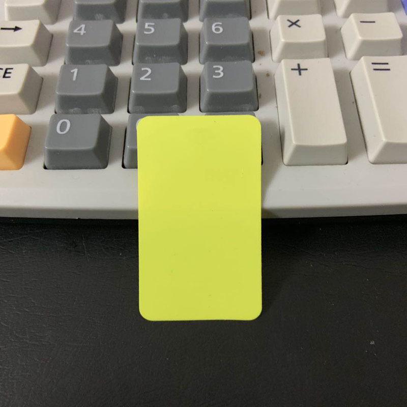 Waterproof Erasable Plastic Blank Card for Handwritten Messages and Identification