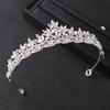 Crystal Tiaras and Crowns for Women Party Rhinestone Prom Diadem Headband Bridal Wedding Hair Accessories Jewelry Crown Tiara