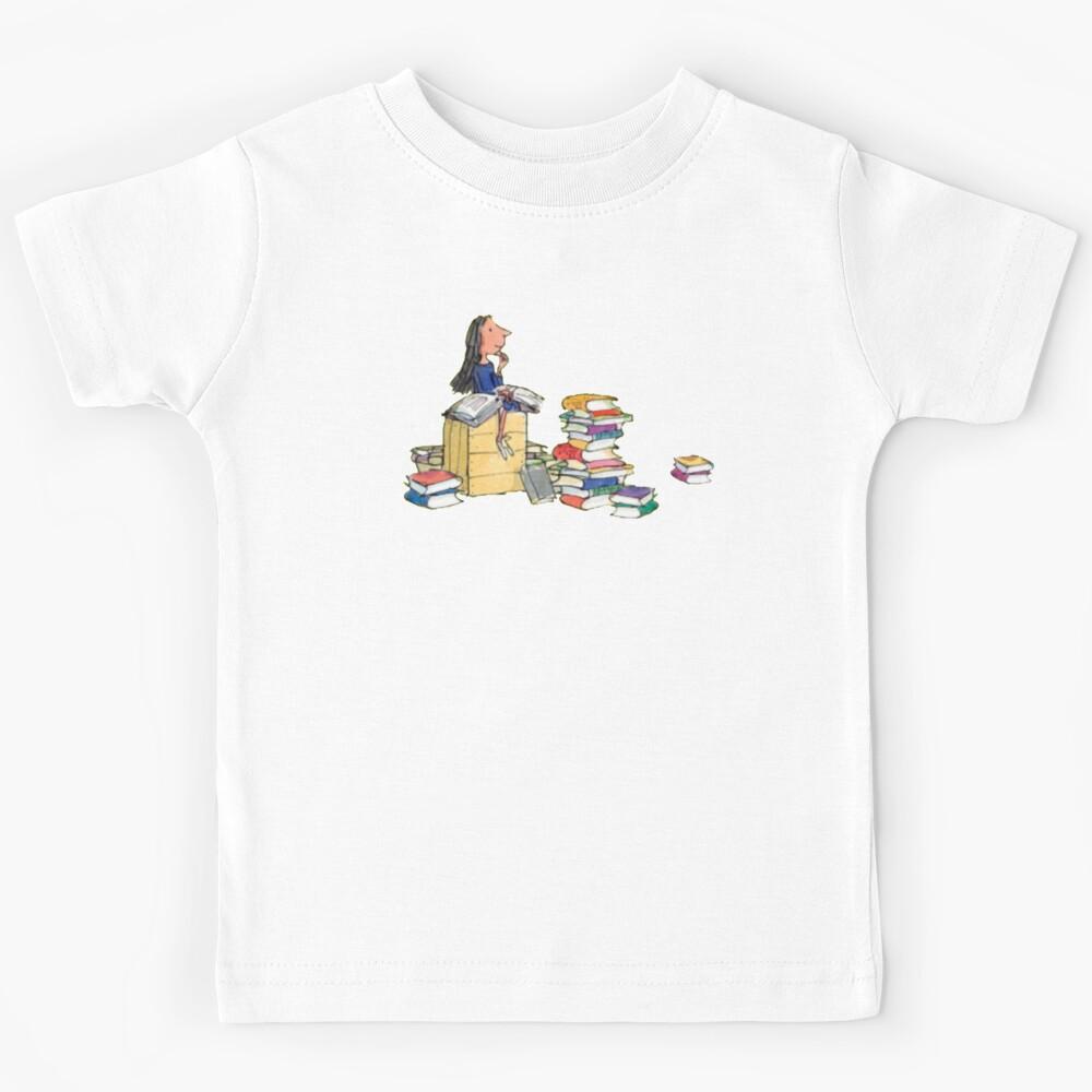 Matilda and her books! Kids T-Shirt 100