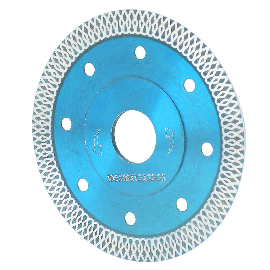 Diamantsägeblatt Schneiden Porzellanfliese Keramik Granit Marmor Ziegel Schleifen Polieren 4 Zoll Blau