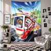 Wall TapestryPaw Patrol Art Hanging Cloth Decorative Background Cover for Room Decoration