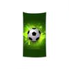 2025 Nouvelle Serviette de Plage Football Thème Football Microfibre Serviette de Bain pour Adultes Bord de Mer Serviette à Séchage Rapide