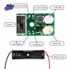 3.7V Lithium Battery Solar Lamp Control Circuit Board Solar Spotlight Controller for Ceramic Lawn Lamp