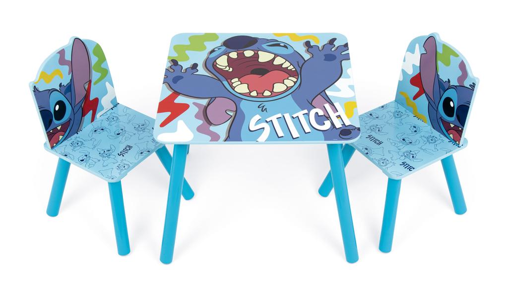STITCH - SET STŮL + 2 ŽIDLE