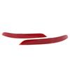 2PCs Rear Tail Bumper Reflector 63147290091 63147290092 Decorative Replacement for X5 F15 2014 2015 2016 2017 2018