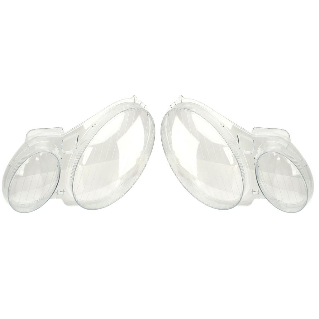 1 Pair Car Headlight Lens Cover Clear Headlight Lens Housing Replacement for Benz E Class W211 E280