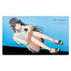Rascal Does Not Dream of Santa Claus Character Rubber Mat Mai Sakurajima