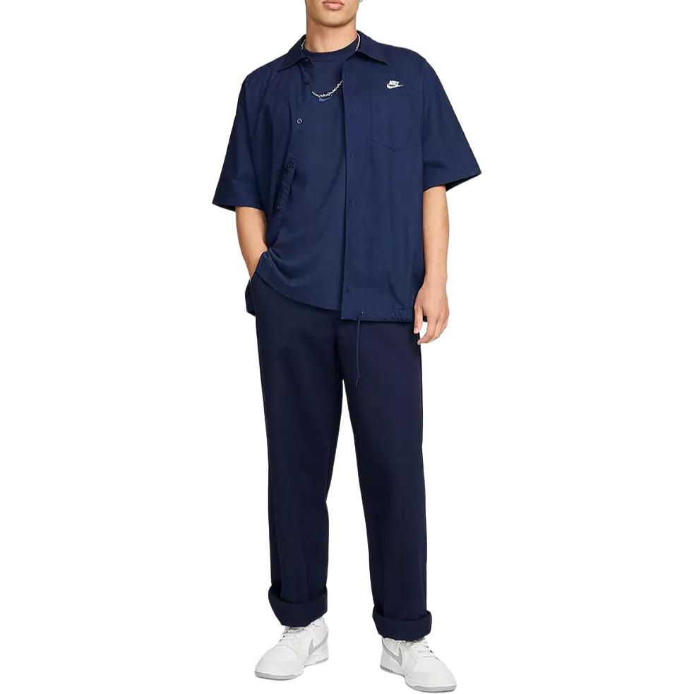 Nike Club Men's Short-Sleeve Oxford Button-Up Shirt FN3902-410