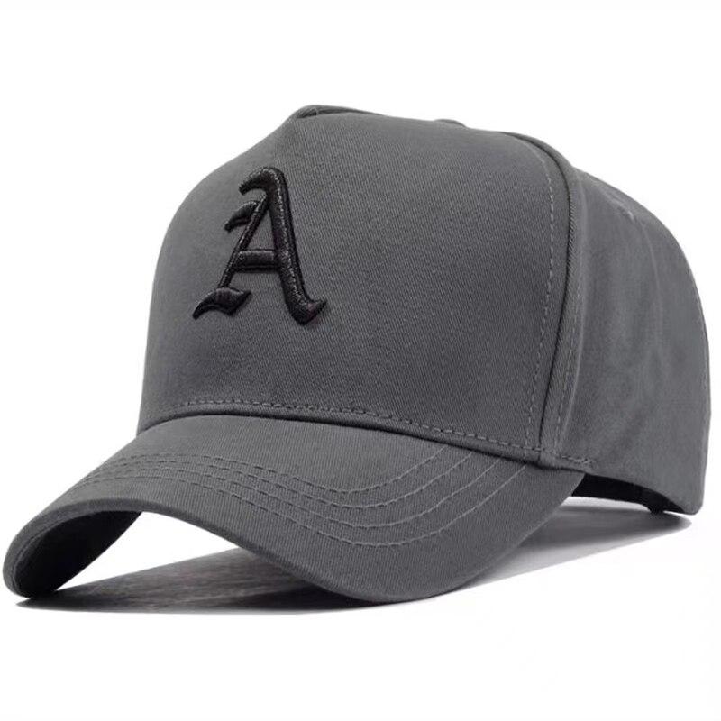 Fashion A Letter Embroidery Baseball Caps Spring And Autumn Outdoor Adjustable Casual Hats Sunscreen Hat
