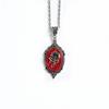 Unisex Punk Rose Pendant Necklace - Summer Jewelry for All
