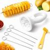Twisted Slice Potato Spiral Cutter Whirlwind Potato Potato Tower Tool Potato Slicer  BBQ Skewers