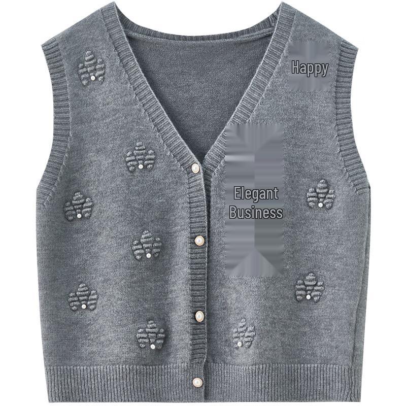 Women's Commuter V-Neck Knitted Vest
