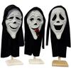 Masque de Faucheuse Squelette d'Horreur pour Halloween, Masque Fantôme Scream du Jeu de Mystère Meurtrier Dead by Daylight, Masque Fantôme Croc de Loup