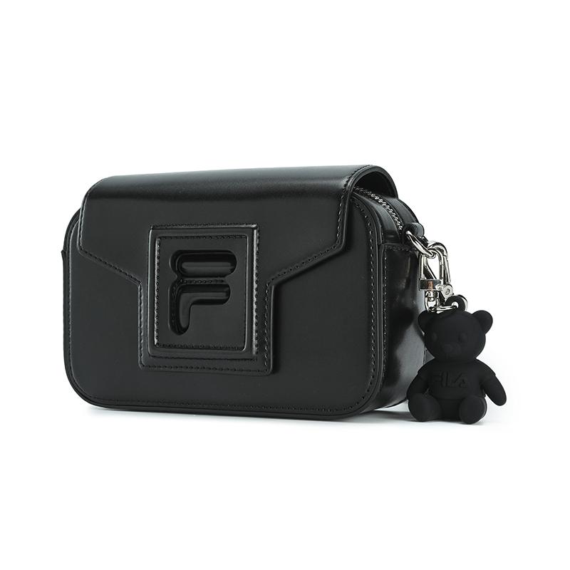 New FILA Polyurethane Crossbody Bags Regular Women's Black F13W439173FBK