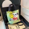 Damen Graffiti Illustration Schultertasche - Lustiges & Frisches Crossbody Bucket Design