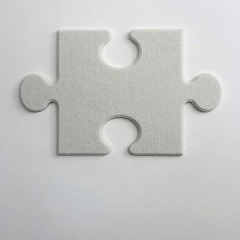 

1PC Felt Bulletin Board Tiles DIY Jigsaw Wall Panels Creative Wall Decor for Playroom Bedroom Photo Background Display